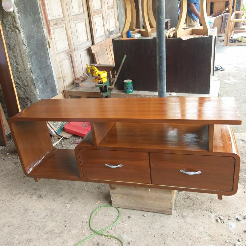 MEJA TV CLASIC PANJANG 150CM