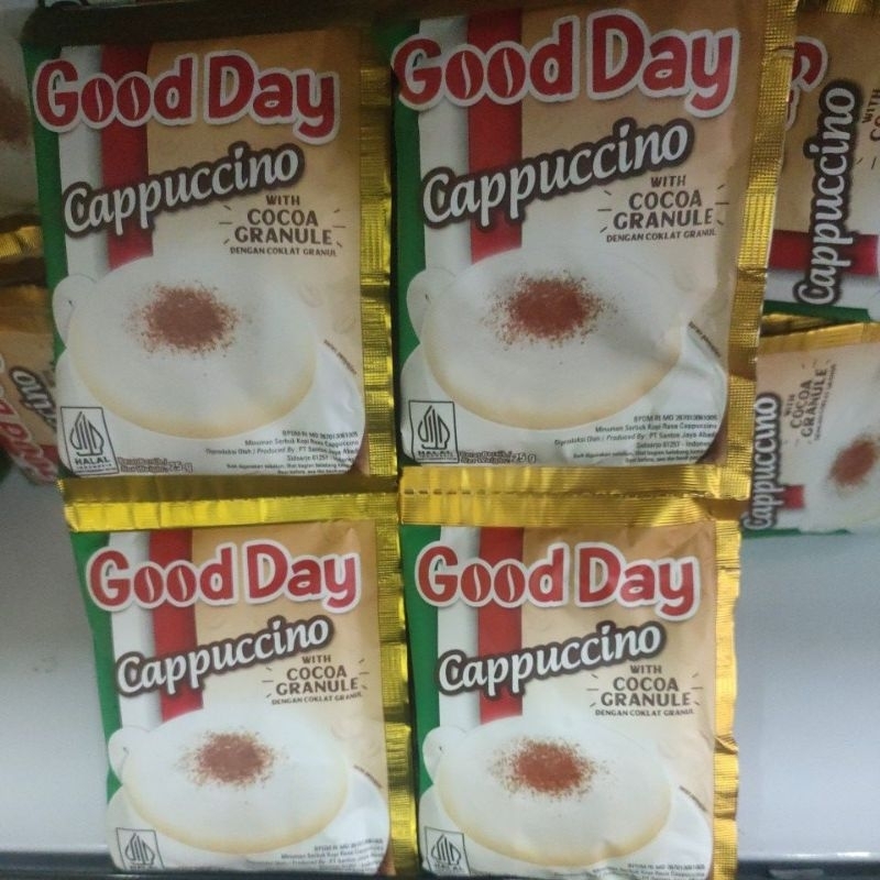 

Good Day Cappuccino dengan Cocoa Granule