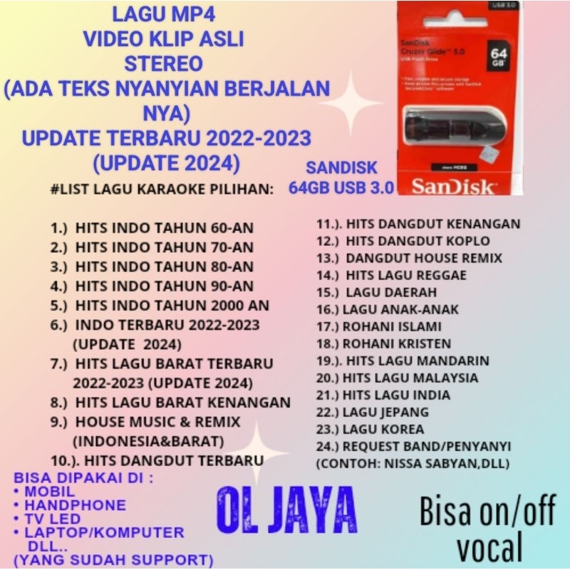 flashdisk Sandisk 64GB USB 3.0