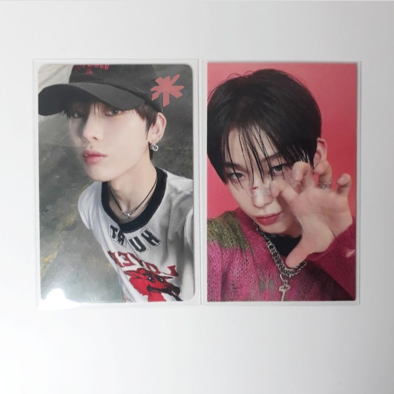 Photocard of Benefit POB PC Orange Blood Enhypen Kim Sunoo Lucky Draw Weverse LD WVS Yizhiyu Video C
