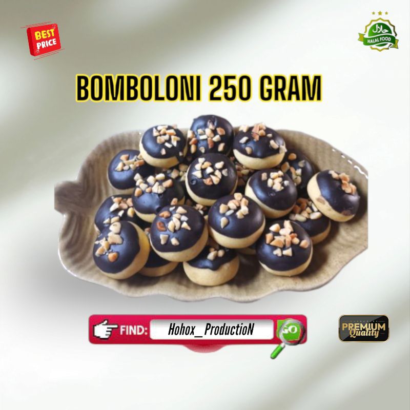 

BOMBOLONIE PREMIUM 250 GRAM COOKIES