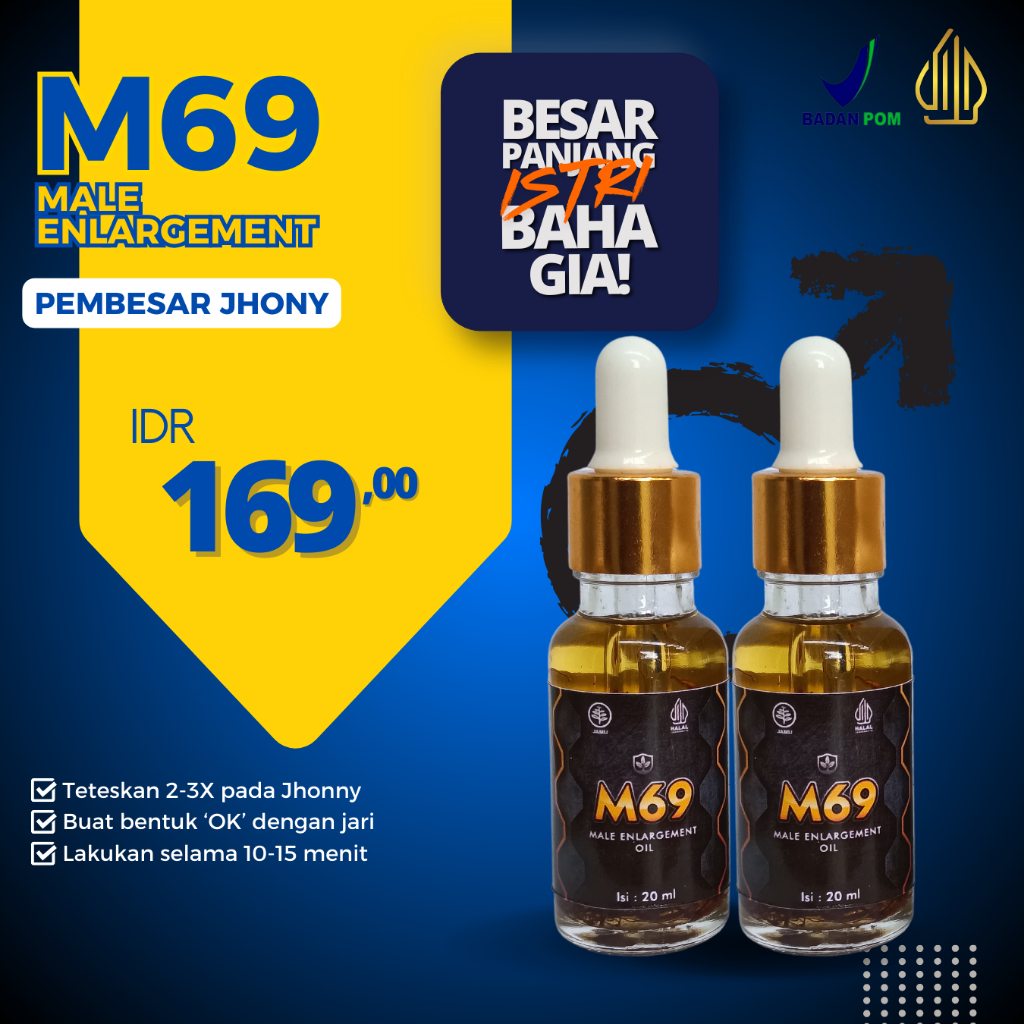M24 - Pembesar KelaminN laki laki 100% Original Produk Pembesar Mister P Pria Terdaftar Resmi Bpom O