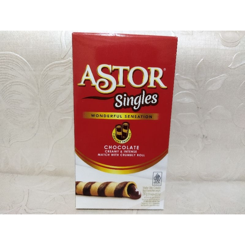 

ASTOR SINGLES KEMASAN PACK ISI 20 PCS / ASTOR WAFER ROLL / ASTOR COKELAT / ASTOR JADUL / WAFER ASTOR / ASTOR