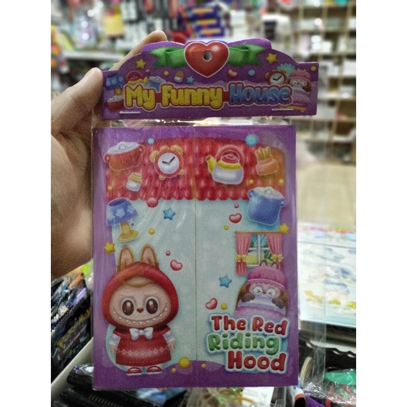 

5 pcs \ sticker fun \ my activity \ mainan anak bp \ dress up \ funny stiker