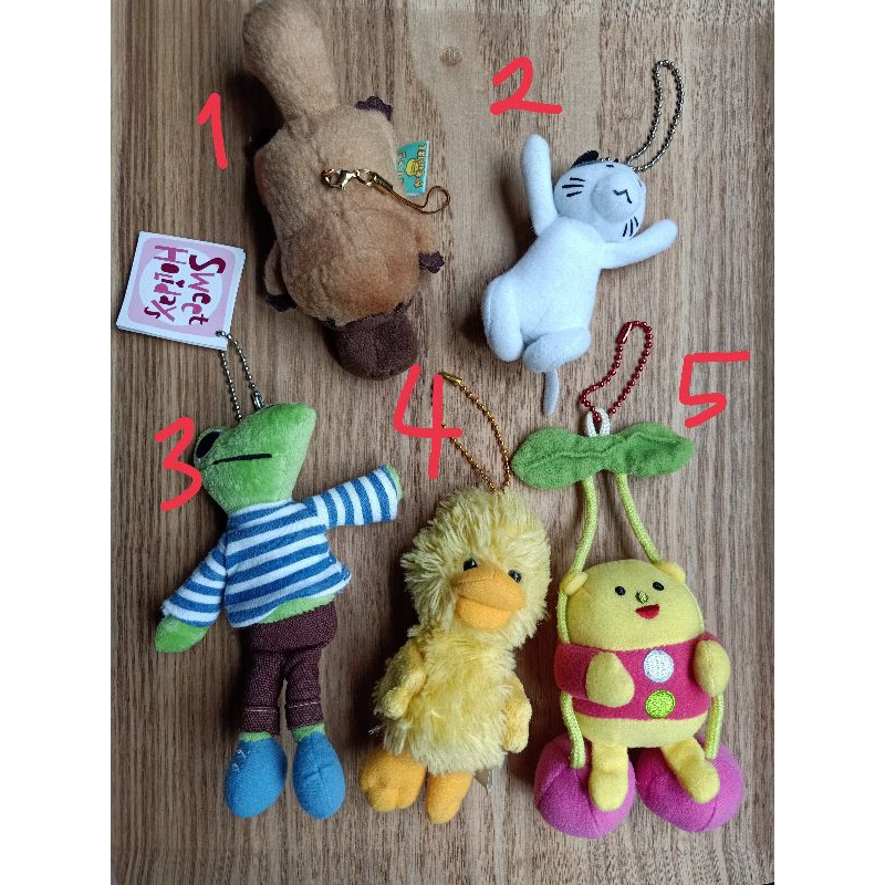 Boneka Ganci Brand Japan Suzy zoo Bebek Kodok Cherry Kucing