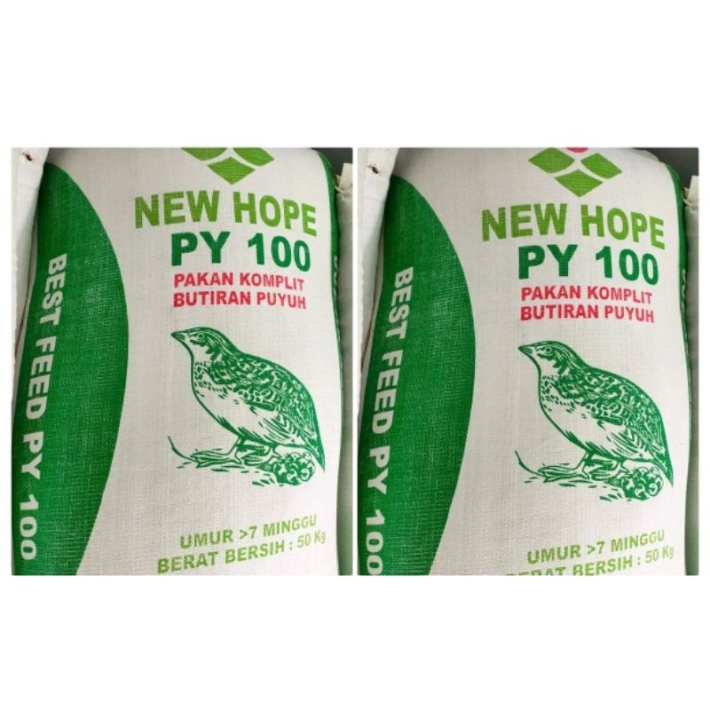 New hope py 100 pur pakab burung puyuh petelur 1kg