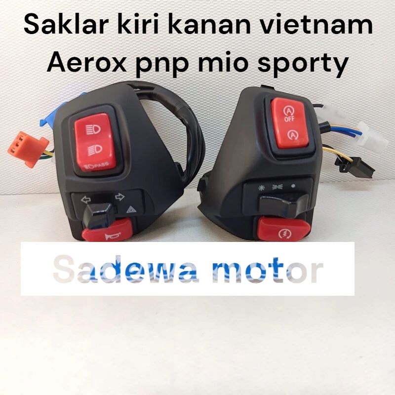 SAKLAR KIRI KANAN SET YAMAHA AEROX PNP MIO SPORTY