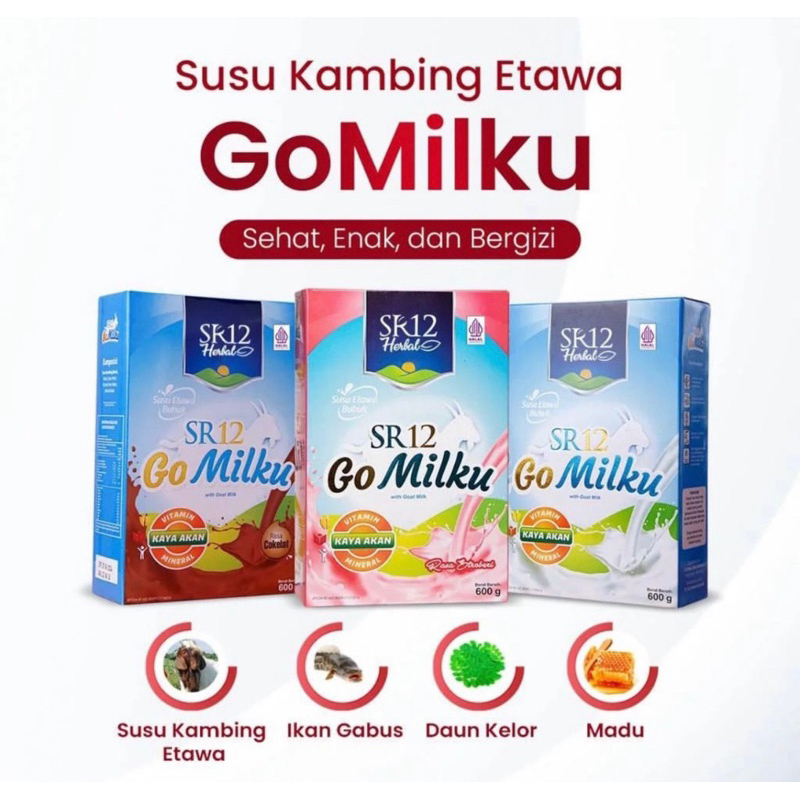 

GO MILKU SR12 SUSU ETAWA ORINGINAL