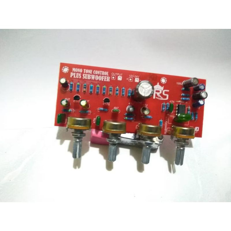tone control plus subwoofer mono