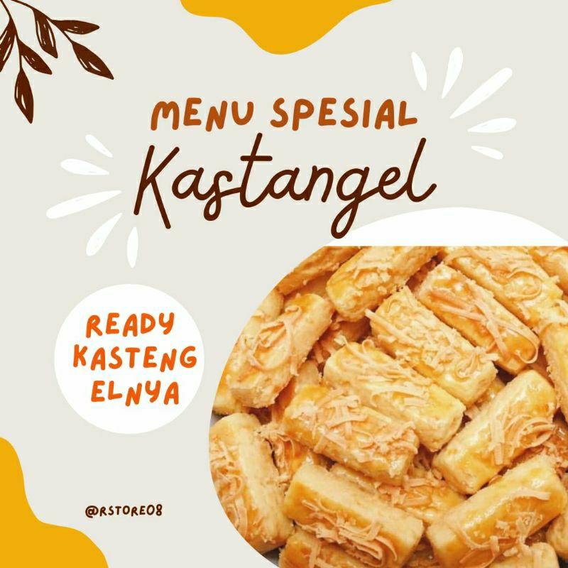 

SNACK Kue Nastar KASTENGEL KEJU 500gram/Toples (free Dus+bubble wrap)