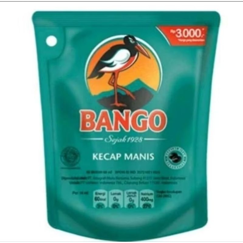 

Kecap Bango Sachet 60Ml