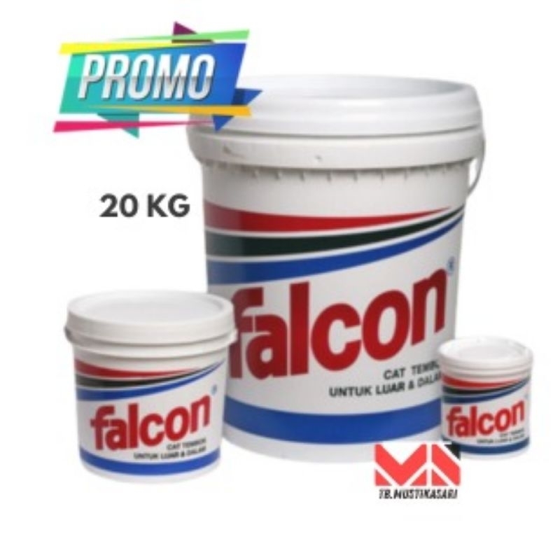 Cat Tembok Dinding Falcon 20kg Exterior Interior