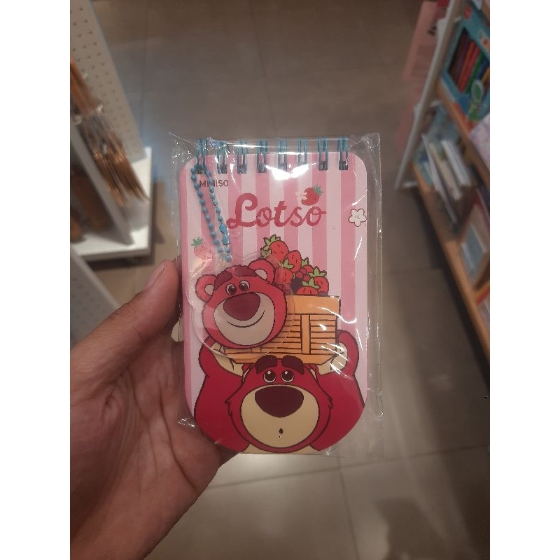 

miniso ❤ toy story buku catatan karakter