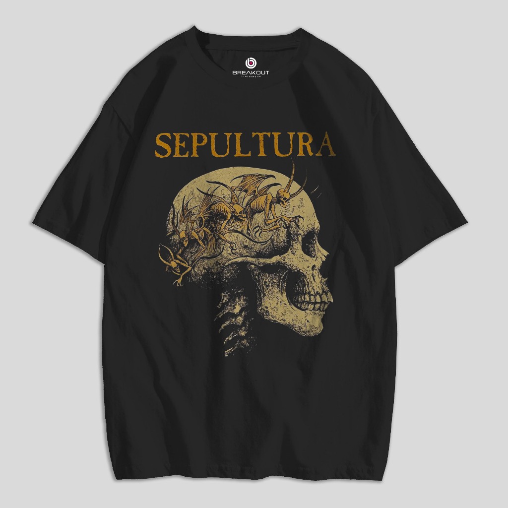 kaos band sepultura  tshirt sepultura kaos musik kaos metal