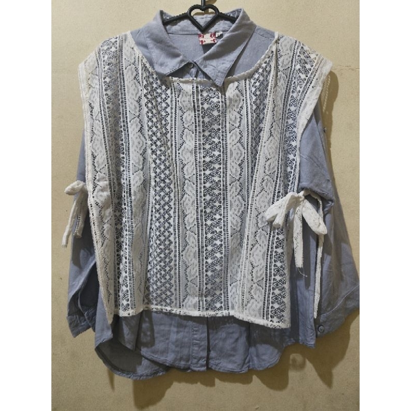 Blus Batik Wanita Lengan Panjang