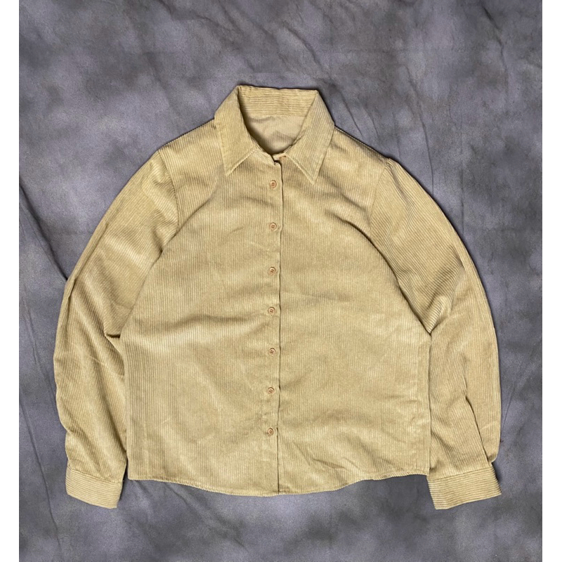 KEMEJA CORDUROY . KEMEJA VINTAGE . CORDUROY VINTAGE . KEMEJA SECOND