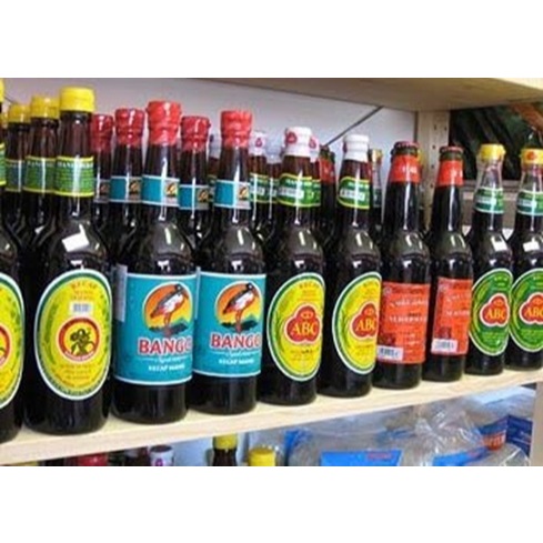 

Soy Sauce Bottle / Kecap Manis Botol Besar Bango 620 Ml, ABC Kental Manis, Asin, Angsa 600 Ml Asin, Kental Manis, Djoe Hoa 600 Ml Asin, Kikkoman Asin Jepang 620 Ml