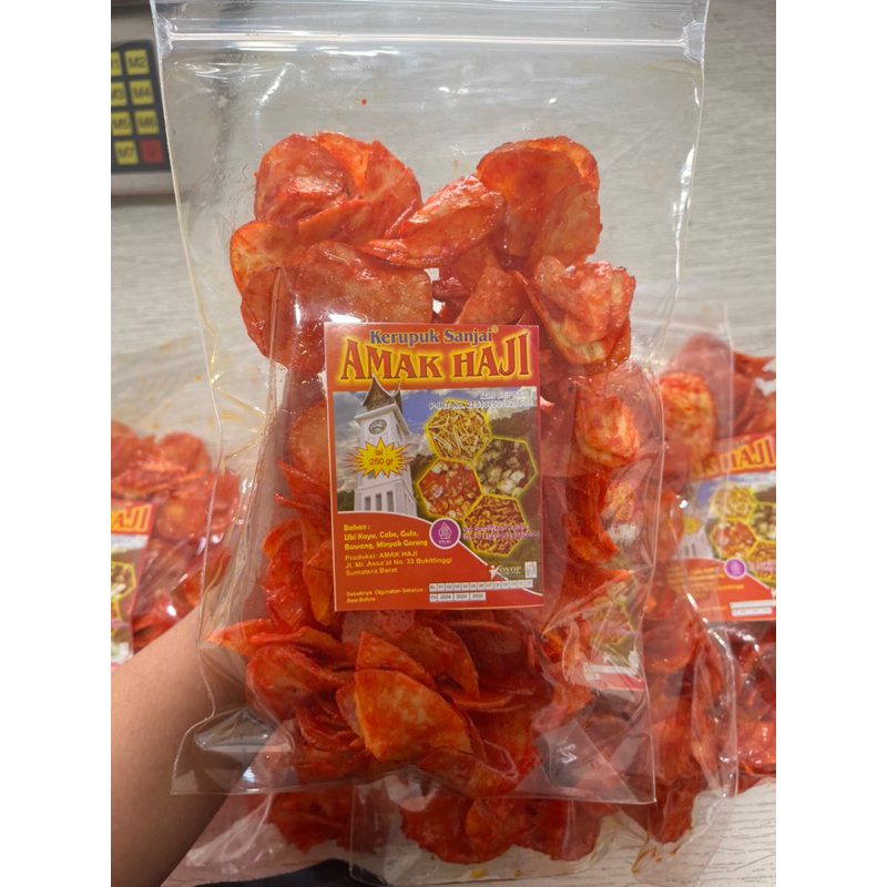 

KERUPUK SANJAI BALADO OLEH OLEH KHAS BUKITTINGGI