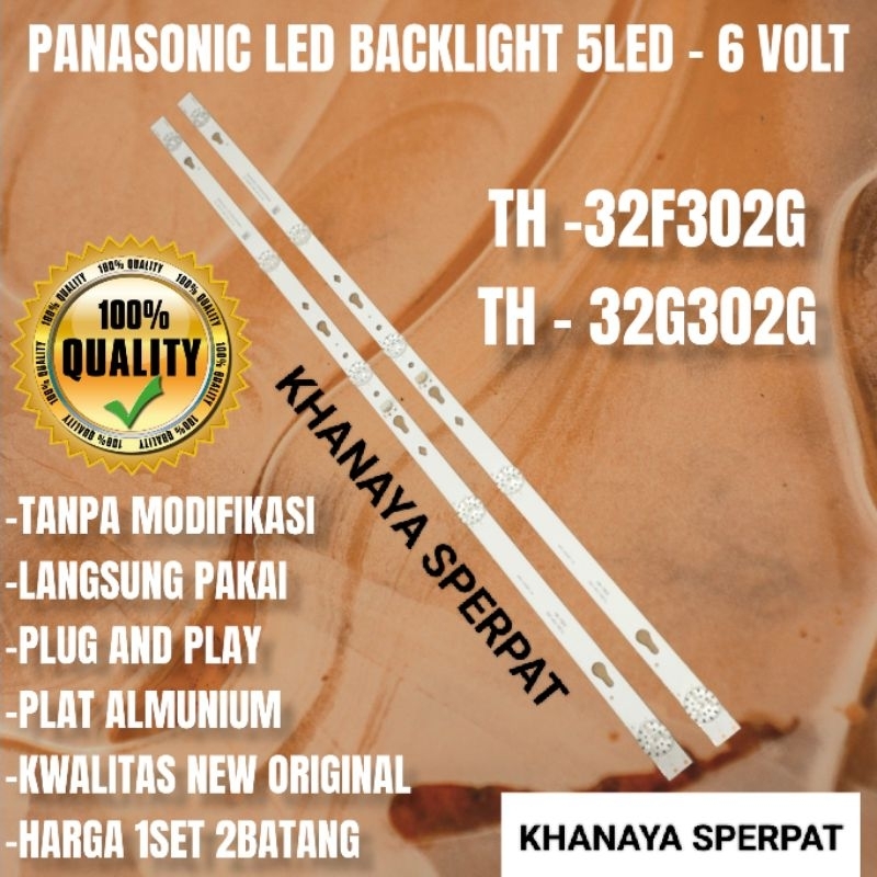 BACKLIGHT TV LED PANASONIC 32INC TH32F302G TH32G320G ORIGINAL