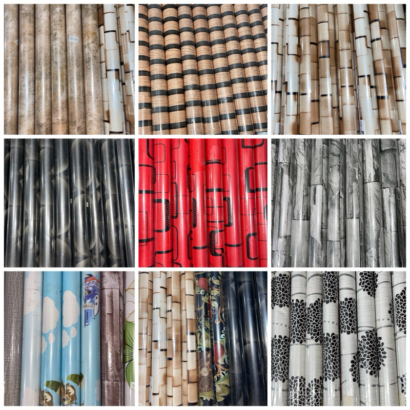 WALLPAPER STIKER DINDING MURAH DI BANJARMASIN | WALLPAPER STIKER DINDING PANJANG 8-10 METER