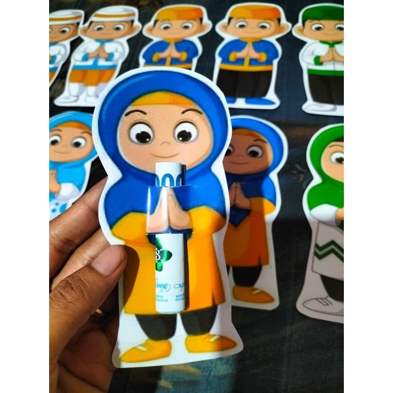 

isi 12 amplop peluk free plastik opp amplop lebaran virall 2025 amplop terbaru