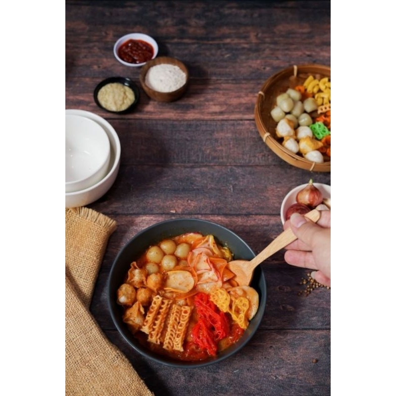 

seblak baso aci / baso aci kuah seblak / seblak instan baso aci termurah