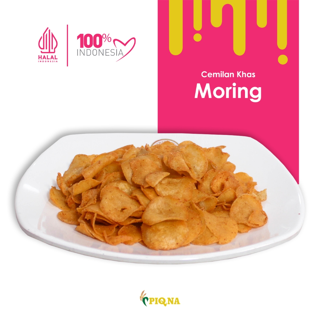 

PIQNA Moring Cemilan Garut / Cimol Kering Khas Garut