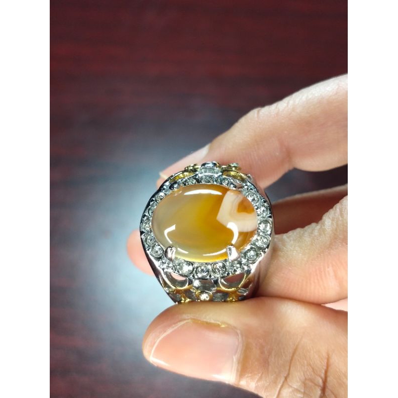 Cincin Sulaiman Motif Junjung Derajat