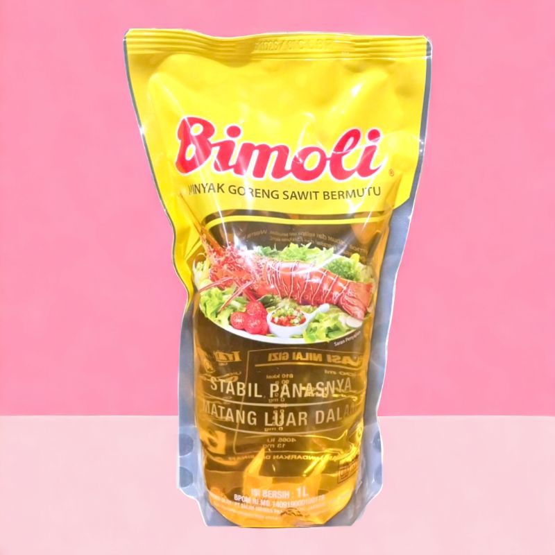 

BIMOLI 1 LITER_MINYAK GORENG KEMASAN POUCH/REFILL/PLASTIK