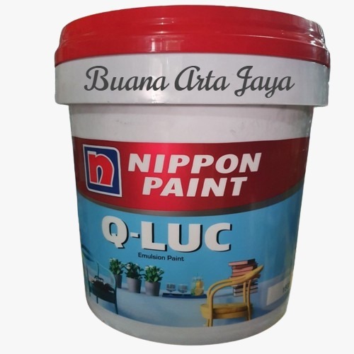 Nippon Qluc Cat Tembok Interior 1505 PUTIH - 18 kg (Pail)
