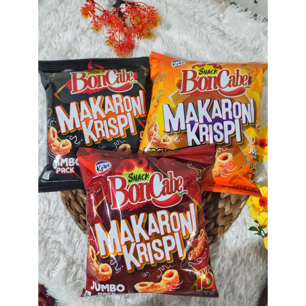

Boncabe Makaroni Krispi Renteng lv 15 dan 10