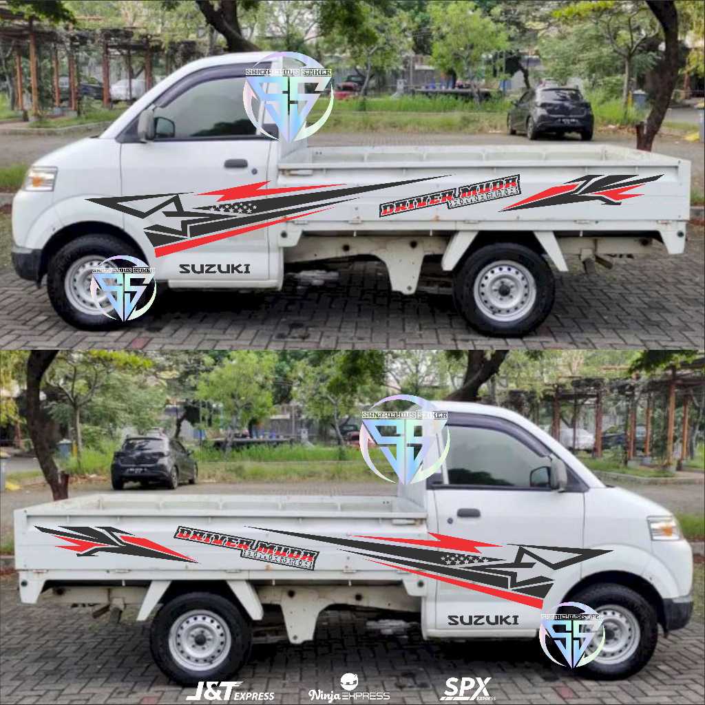 PROMO Stiker Cutting Mobil Pickup Apv Stiker Striping List Apv Sport Stiker Variasi Bodi Samping Mob