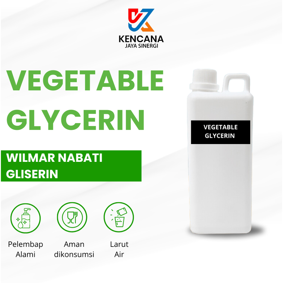 Gliserin / Vegetable Gliserin / Wilmar Nabati Gliserin 1kg