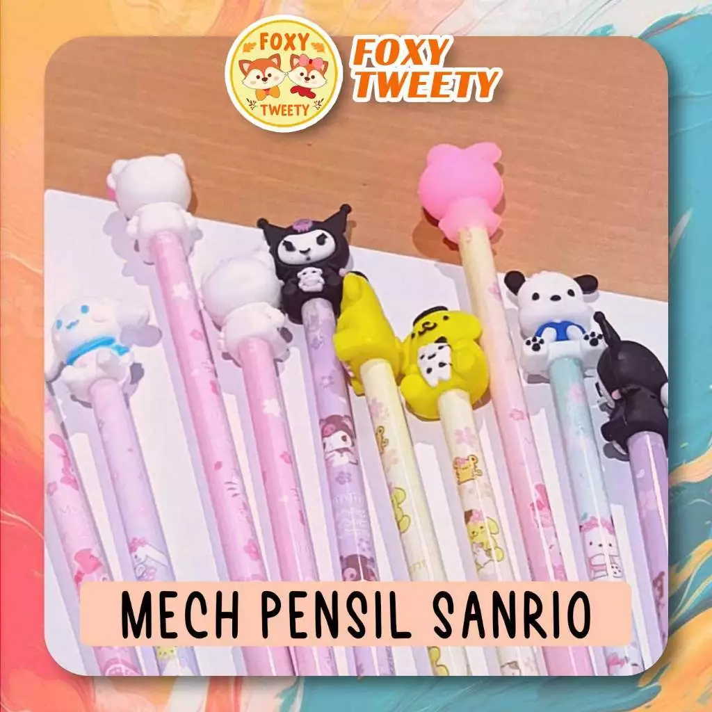 

(LIVE) Pensil Abadi Sanrio A3700 / Pensil Sanrio Lucu / Pensil Eternal HB Sanrio Pencil Tanpa Batas Pensil Ajaib Tanpa Rautan A 3700