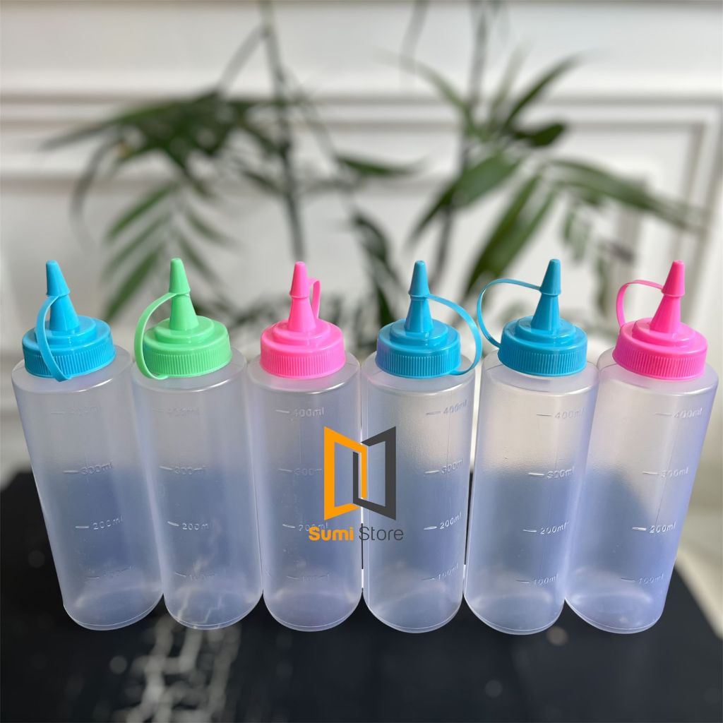 Botol Kecap 500ml / Botol Saus Plastik / Botol Plastik Kecap Murah