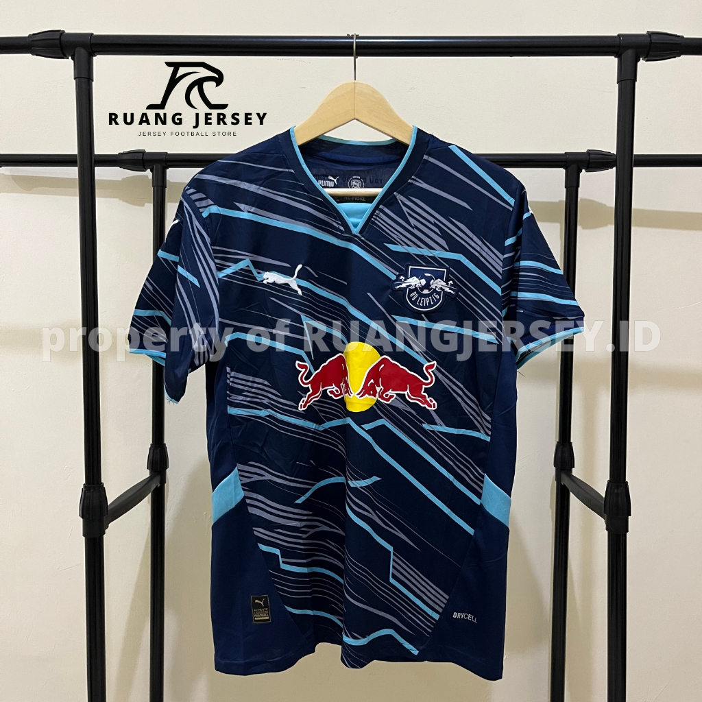 Jersey Sepak Bola RB Leipzig 3rd 24/25 Pria Dewasa
