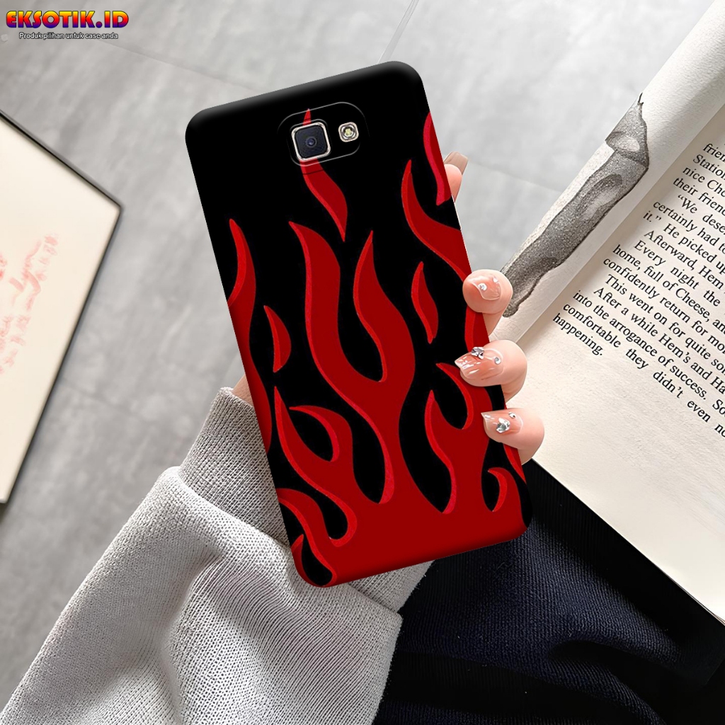 Case Samsung J7 Prime - Casing Samsung J7 Prime - Fashion Case - Silikon Samsung J7 Prime - Motif Ke