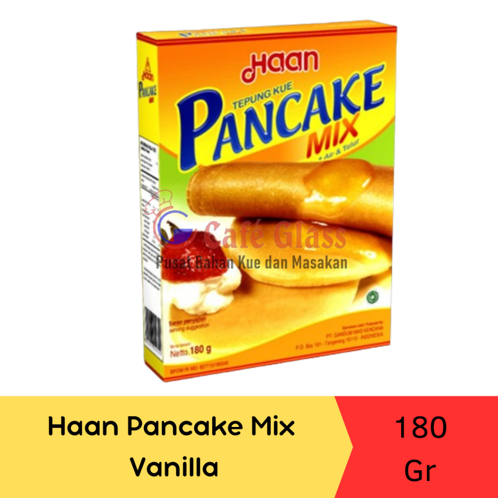 

Haan Pancake Mix Vanilla 180Gr