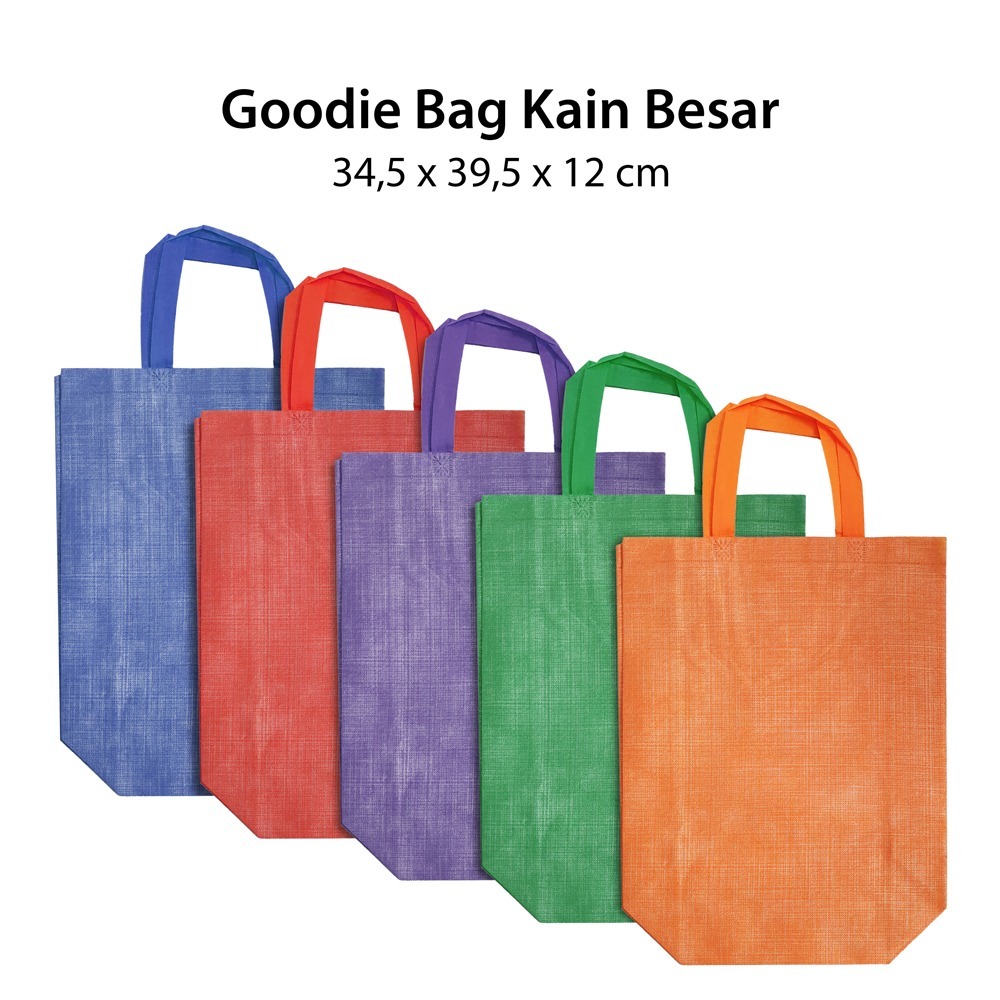 

Tas Spunbound Besar(34.5x12x39.5 cm)Tote Bag Goodie Bag Hampers