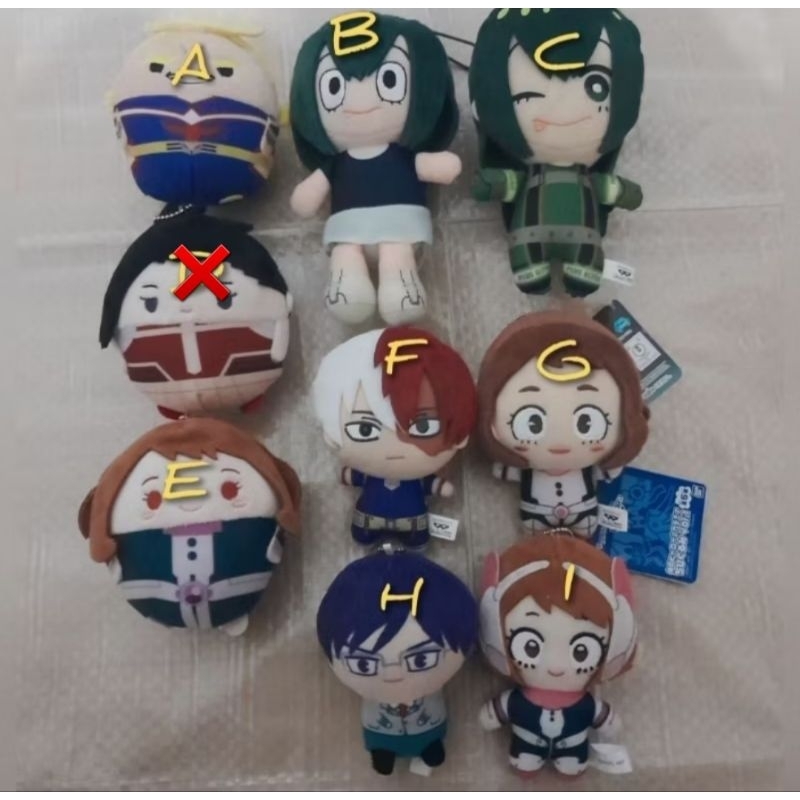 Plush Anime Boku No Hero Academia (BNHA) My Hero Academia (MHA)