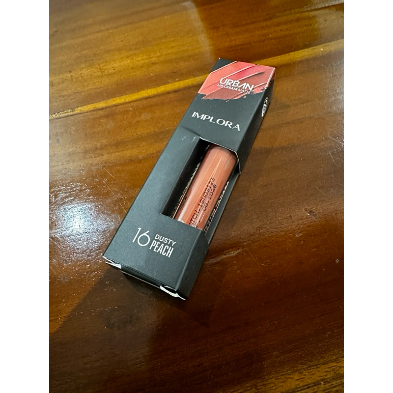 implora urban lip cream matte no 16 dusty peach