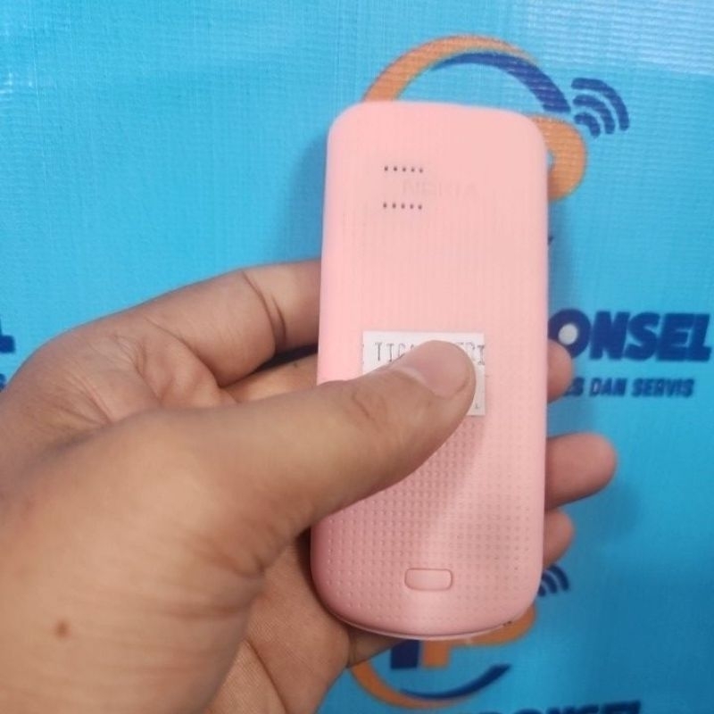 Nokia 1202 Second original kelengkapan Hp baterai original dan charger