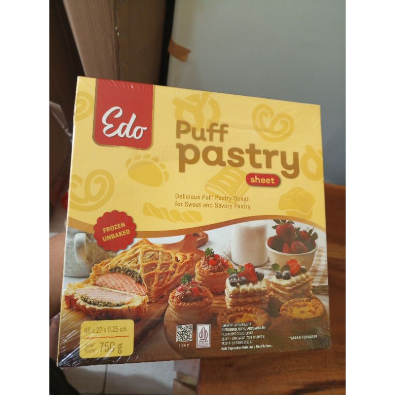 

Edo Puff Pastry Sheet 750gr