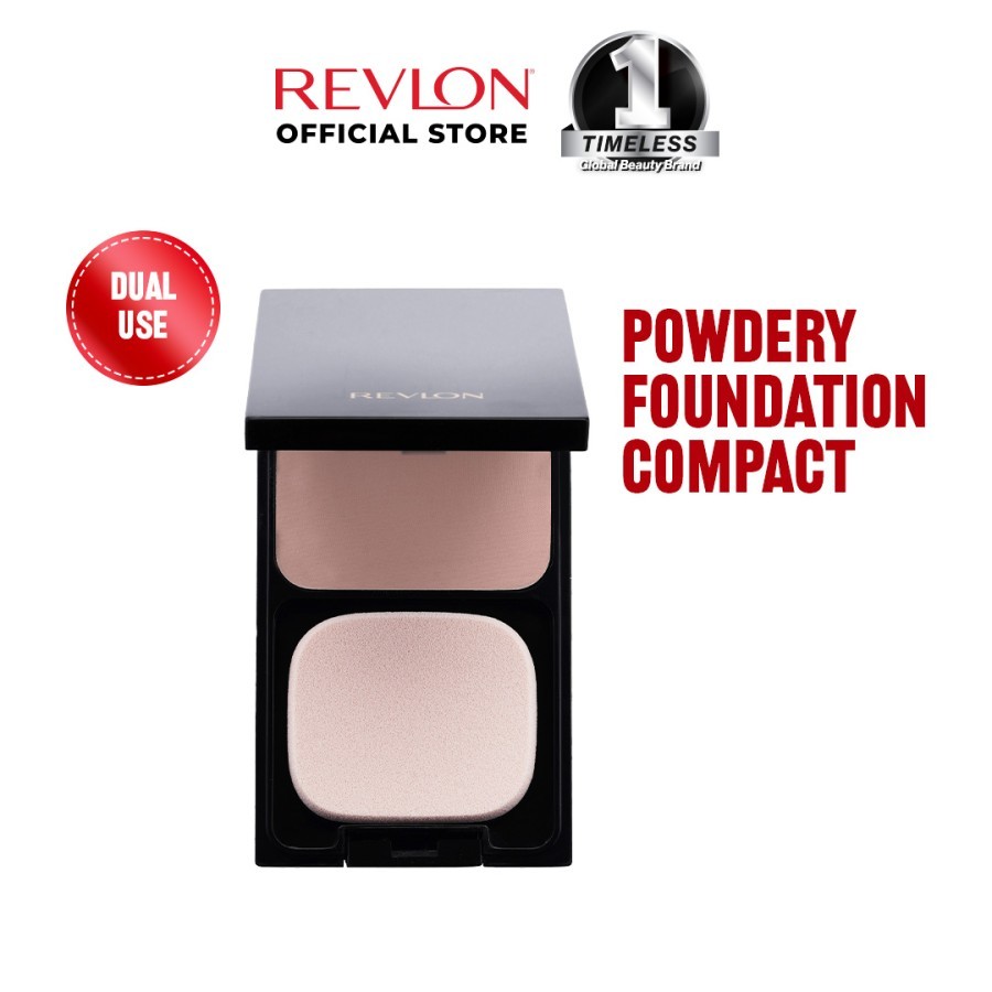 Revlon Natural Finish Powdery Foundation - Bedak Padat