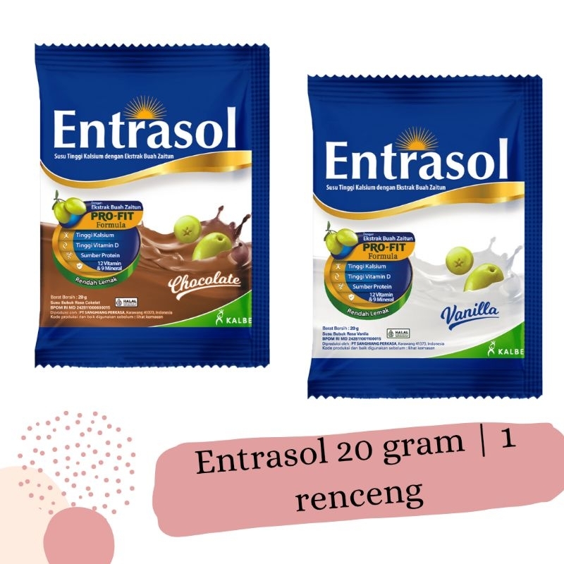 

Entrasol Pro-Fit Formula 20 gram | 1 rencceng