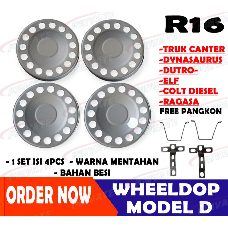 WHEELDOP WILDOP WELDOP TRUCK CANTER DYNASAURUS ELF DUTRO COLT DIESEL RAGASA Ring 16 R16 VARIASI 15 L