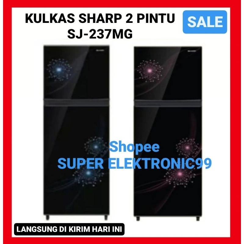 KULKAS SHARP 2 PINTU 237MG