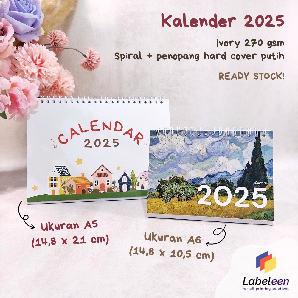 

Kalender Meja 2025 | Kalender Aesthetic | Kalender Duduk Executive