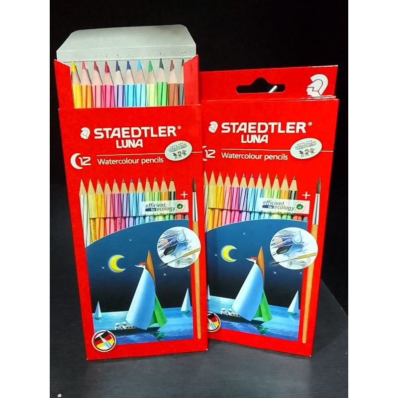 

(1 PCS) PENSIL WARNA 12W WATERCOLOUR PANJANG LUNA