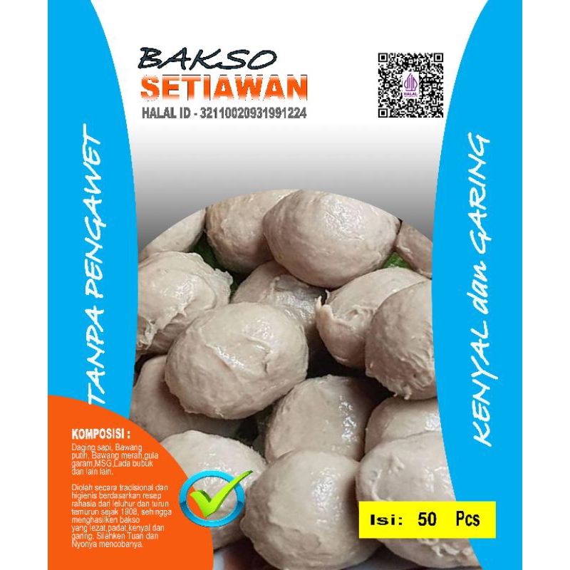 

BAKSO POLOS ISI 50
